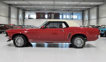 Ford Mustang Manual, Convertible, V ČR! 1969