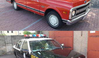 Chevrolet C10 Ambulance + Police  1970