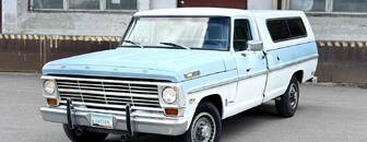 Ford F250 Custom Cab Camper Special 1968